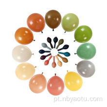 5 polegadas a 10 polegadas 12 polegadas 18 polegadas Pavão em forma de cor em forma de látex balões de látex
